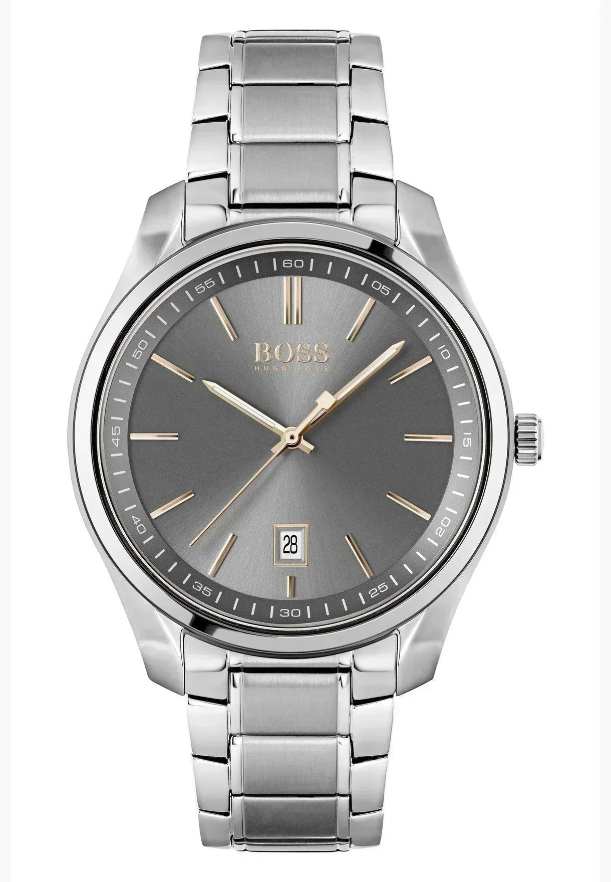 Hugo Boss Plated Stainless Steel Chain For Him Gold IP Men's Necklace