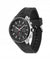 Hugo Boss 1513855 Distinct Black Silicone Quartz Men's Chrono Watch