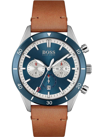 Hugo Boss Plated Stainless Steel Chain For Him Gold IP Men's Necklace