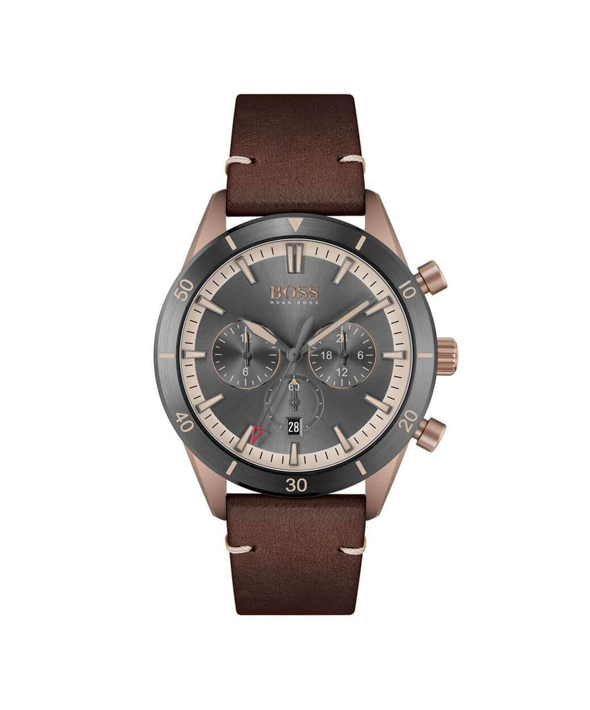 Hugo Boss 1513861 Santiago Quartz Men's Watch - Obsessions Jewellery