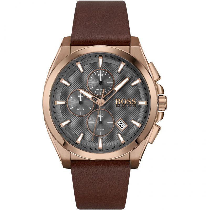 Hugo Boss Plated Stainless Steel Chain For Him Gold IP Men's Necklace