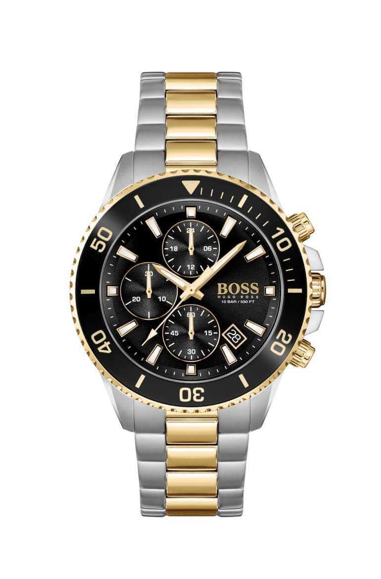 Hugo Boss Plated Stainless Steel Chain For Him Gold IP Men's Necklace