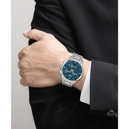 Hugo Boss Dapper Blue Dial chronograph Mens Watch 1513927