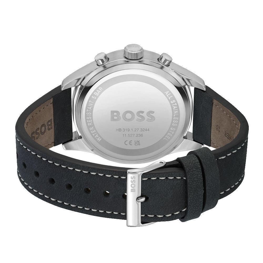 Hugo Boss Black Leather View Mens Watch 1513987