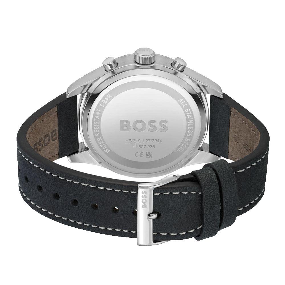 Hugo Boss Black Leather View Men s Watch 1513987 Obsessions Jewellery