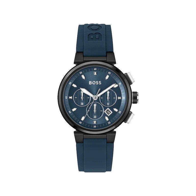 Hugo Boss Jewellery Brown Leather Men's bracelet 1580497M