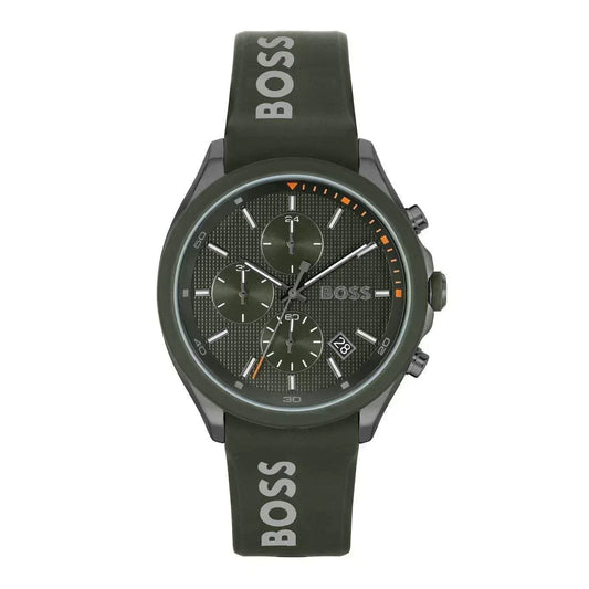 Hugo Boss Jewellery Brown Leather Men's bracelet 1580497M