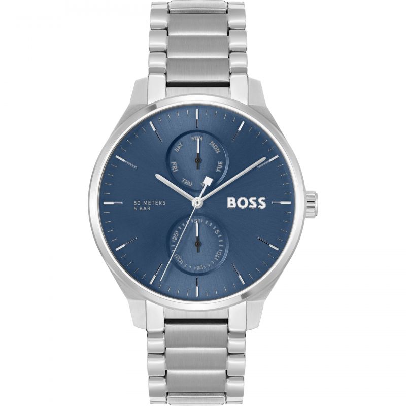 Hugo boss silver watch mens hotsell