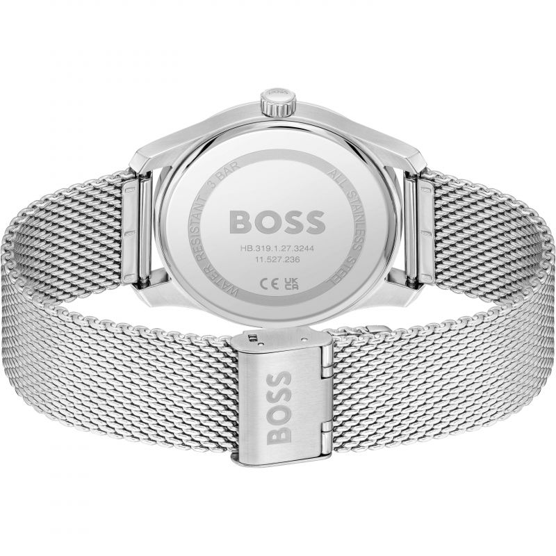 Hugo Boss Principle Quartz 1514115 Men\'s Watch Obsessions Jewellery 