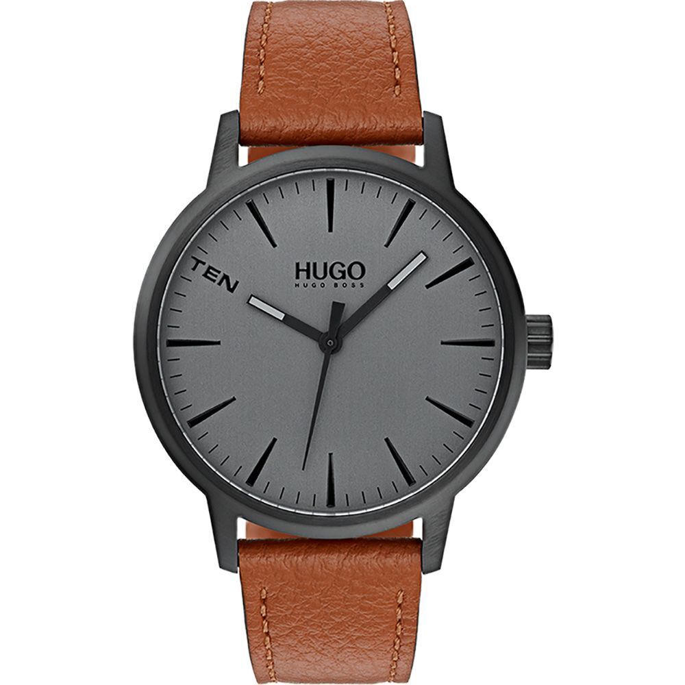 Hugo Boss Jewellery Brown Leather Men's bracelet 1580497M