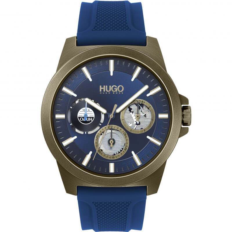 Hugo Boss 1530130 Twist Analogue with Silicone Strap Quartz Men&#39;s Watch