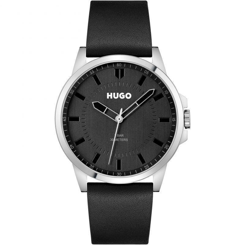 Hugo Boss Jewellery Brown Leather Men's bracelet 1580497M