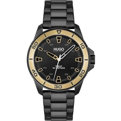 Hugo Boss Plated Stainless Steel Chain For Him Gold IP Men's Necklace