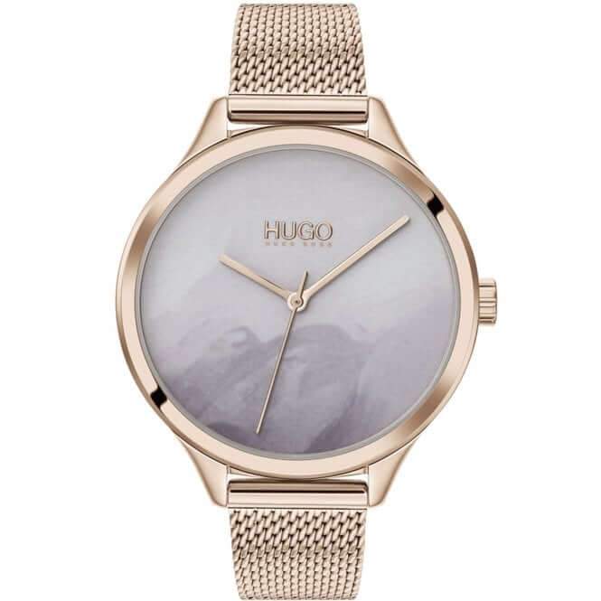 Hugo Boss 1540060 Smash Rose Gold Plated Quartz Women&#39;s Watch