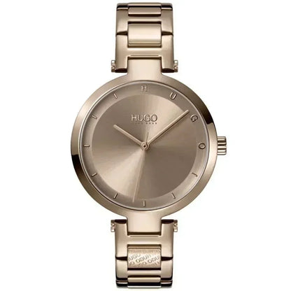 Hugo Boss Plated Stainless Steel Chain For Him Gold IP Men's Necklace
