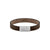 Hugo Boss Jewellery Essentials Brown Leather Men's Bracelet