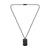 Hugo Boss ID Black Ionic Plated Men's Necklace