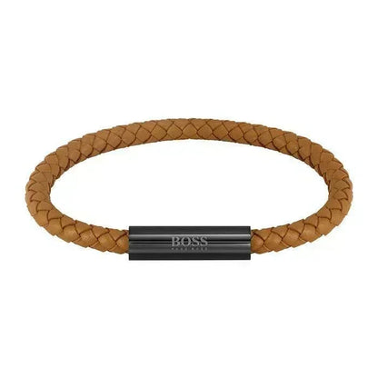 Hugo Boss Plated Stainless Steel Chain For Him Gold IP Men's Necklace