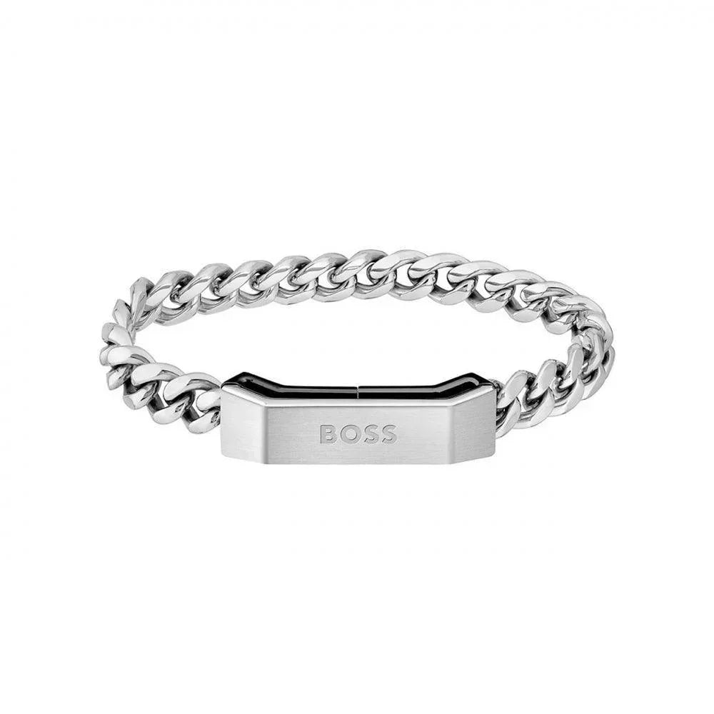 Hugo Boss Jewelry Men's Carter Collection Chain Bracelet 1580314M