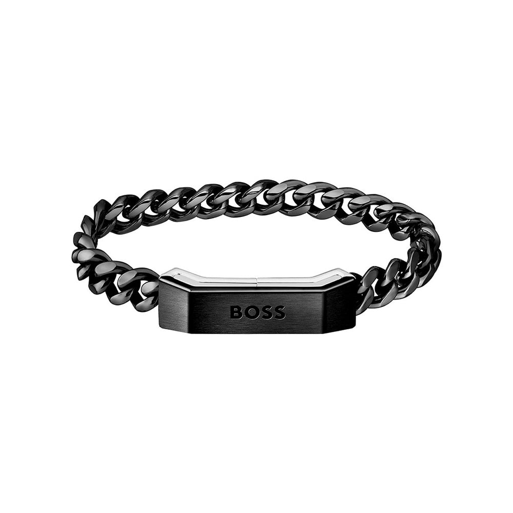 Hugo Boss Jewelry Men&#39;s Carter Collection Chain Bracelet 1580316M