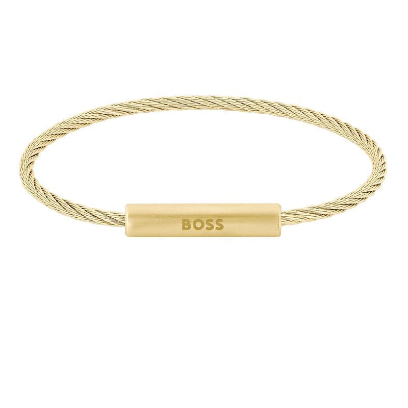 Hugo boss on sale bracelet gold