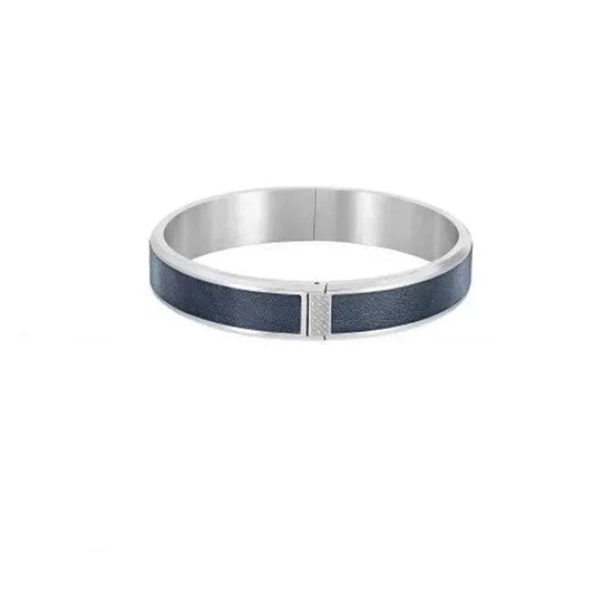 Hugo Boss Jewellery Men's Blue Leather Bracelet 1580514M