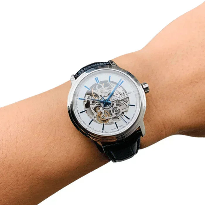 Raymond Weil Maestro Skeleton Automatic Men's Watch 2215-STC-65001