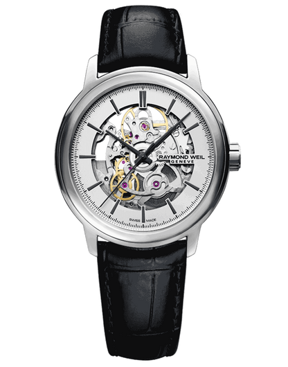 Raymond Weil Maestro Skeleton Automatic Men's Watch 2215-STC-65001