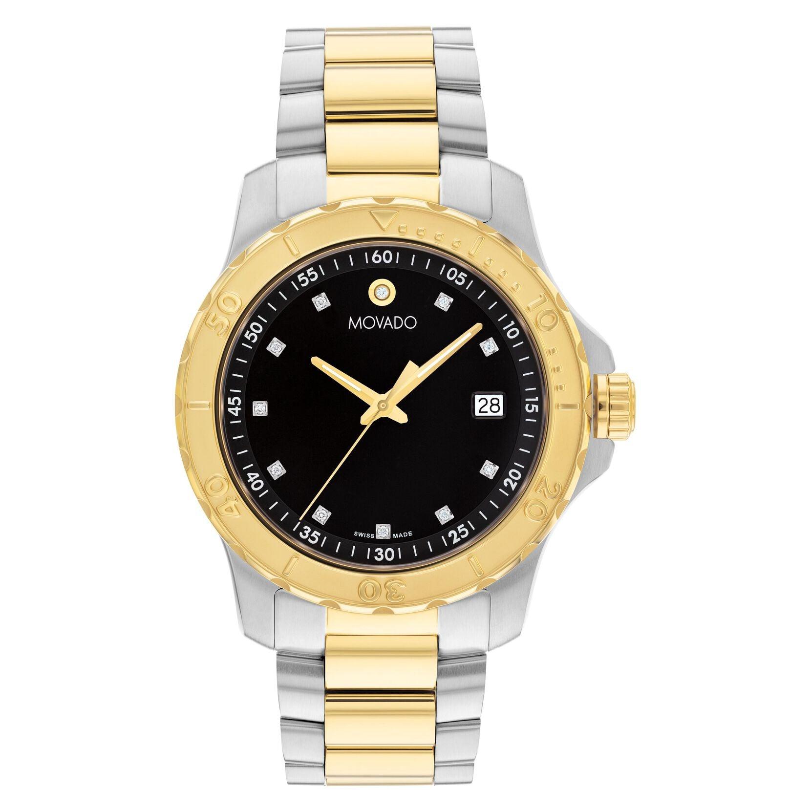 Movado sportivo diamond best sale