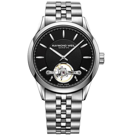 Raymond Weil Freelancer Black Dial Automatic Men's Watch 2780-ST-20001