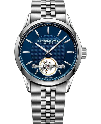 Raymond Weil 2780-ST-50001 Freelancer Calibre RW1212 Men's Automatic Blue Steel Watch