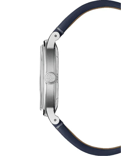 Raymond Weil Millesime Men’s Automatic Blue Leather Strap Watch 2925-stc-50001