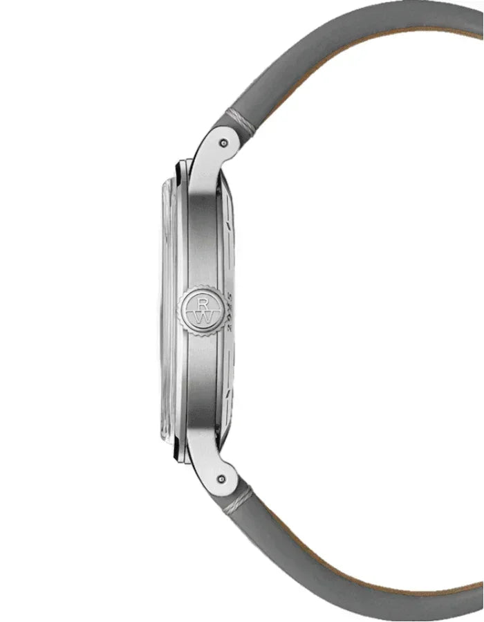 Raymond Weil Millesime Men’s Automatic Grey Leather Strap Watch 2925-stc-80001