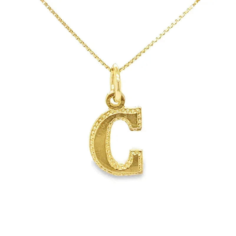 10k letter pendant deals
