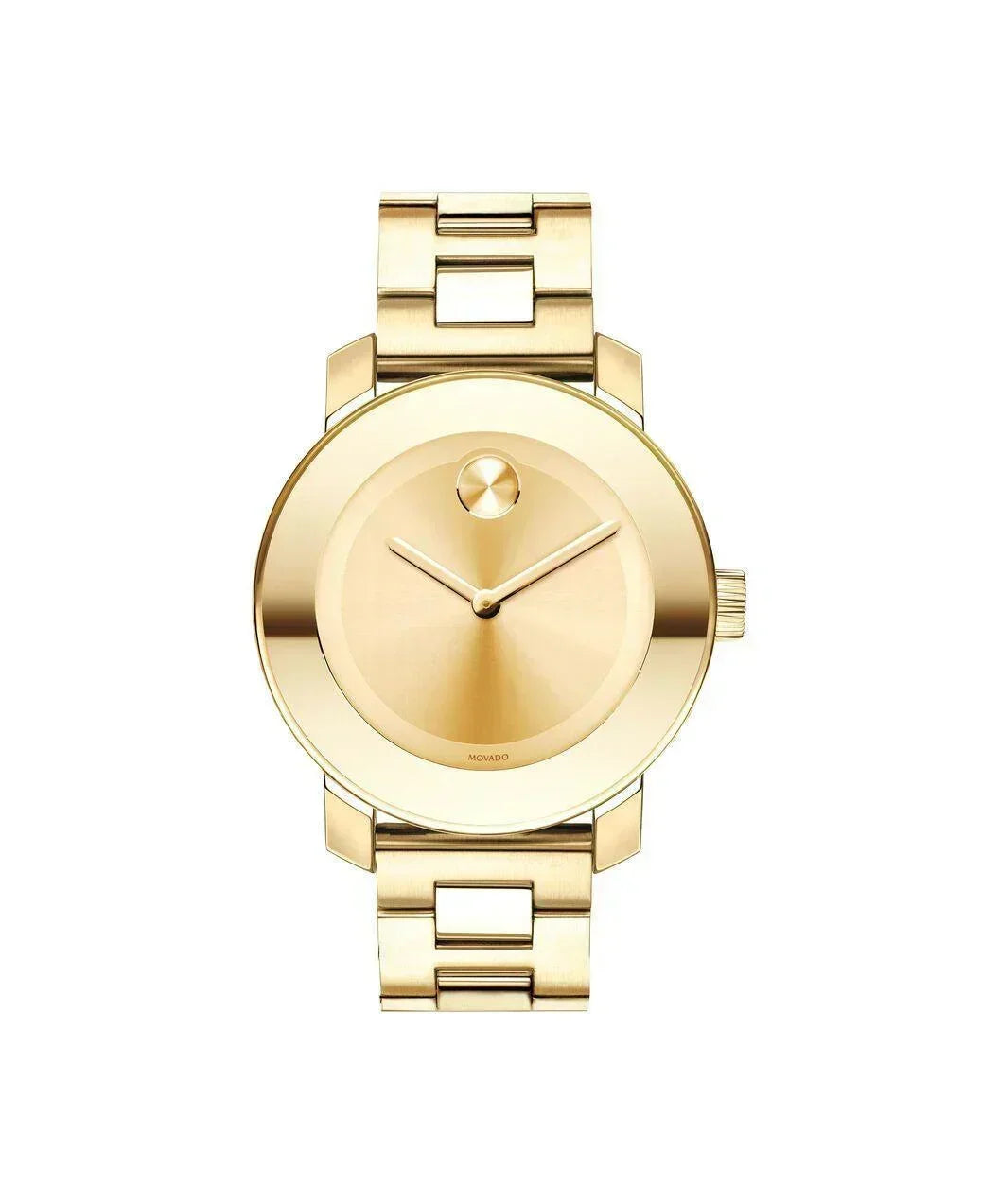 Movado Bold Gold-Tone Quartz Women's Watch 3600085