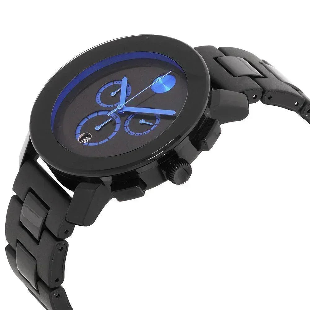Movado Bold Quartz Chronograph Mens Watch 3600101
