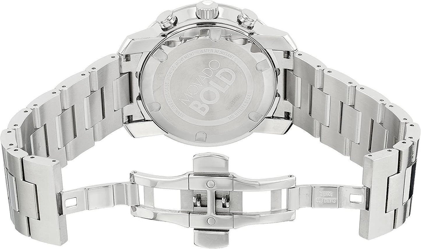 Movado Bold Quartz Chronograph Mens Watch 3600276