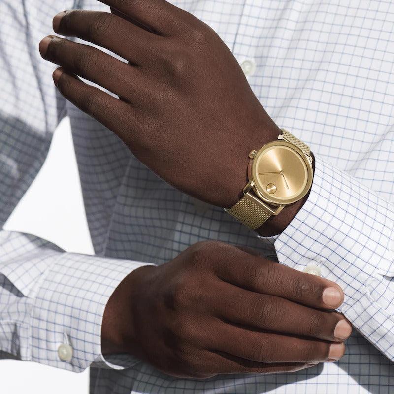 Movado Bold Quartz Mens Watch 3600373