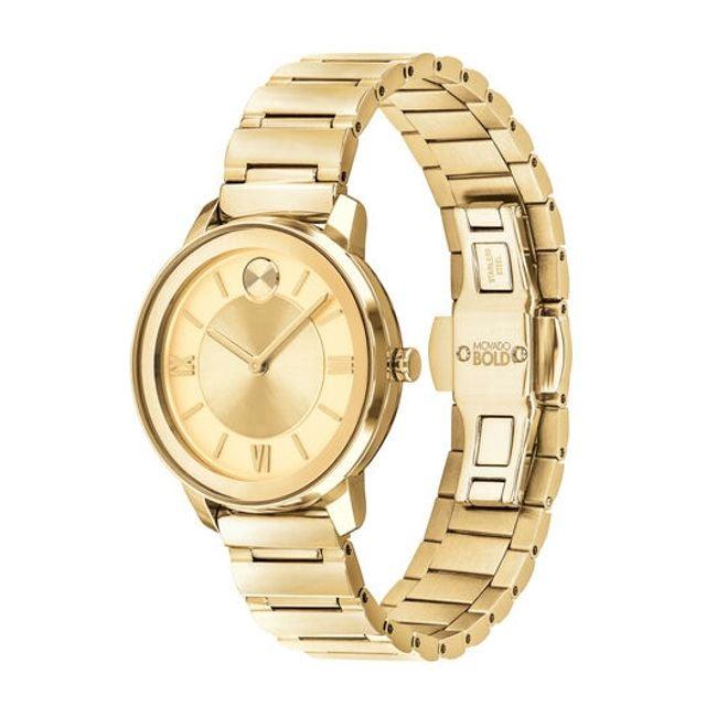 Movado trend gold new arrivals