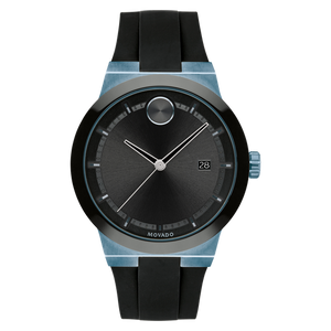 Movado Bold Black Dial Men's Watch 3600626 - Obsessions Jewellery