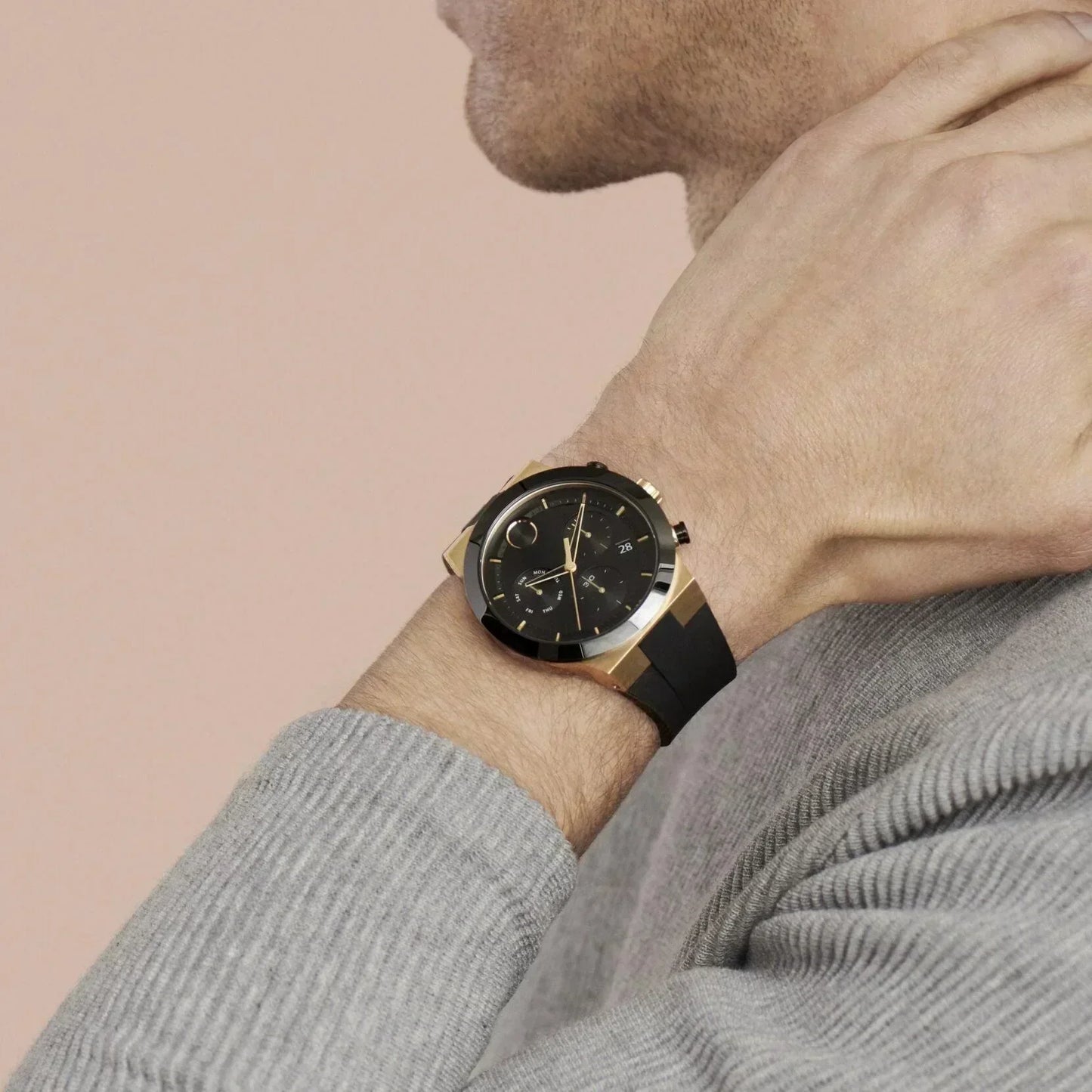 Movado Bold Quartz Mens Watch 3600712