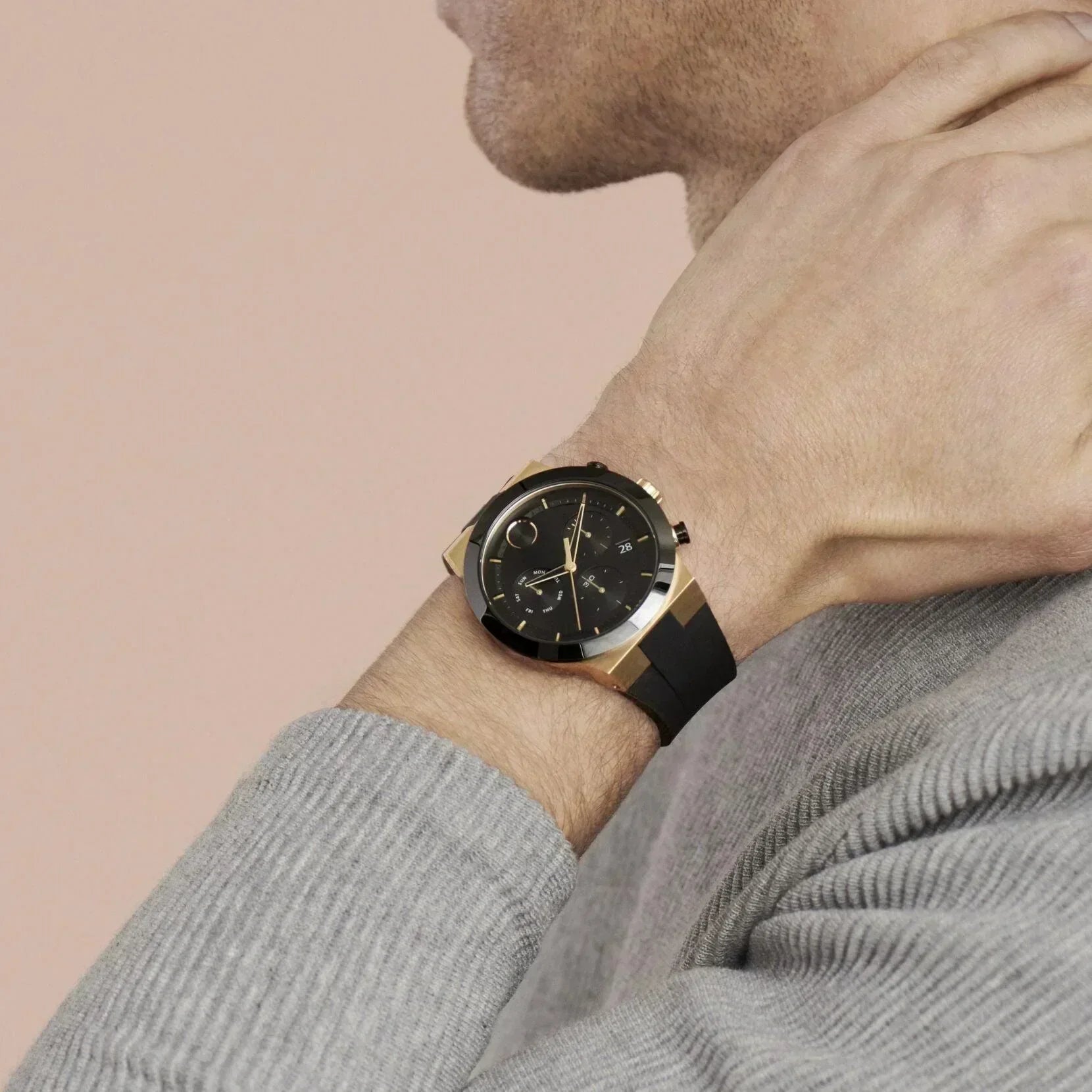 Movado Bold Quartz Mens Watch 3600712