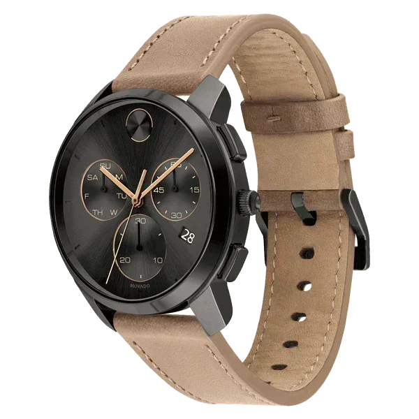 Movado Bold Thin Quartz Men's Watch 3600719