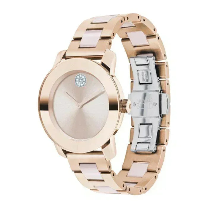 Movado Bold Ceramic Quartz Women's Watch 3600799
