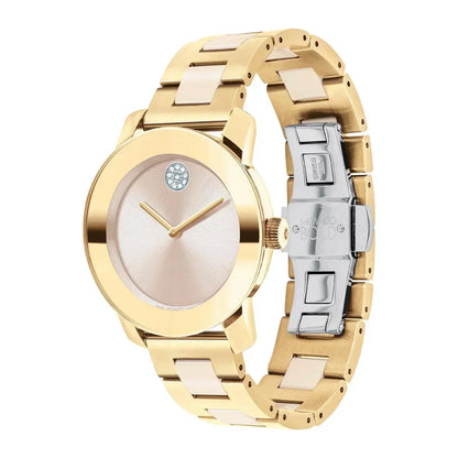 Movado Bold Ceramic Quartz Women's Watch 3600800