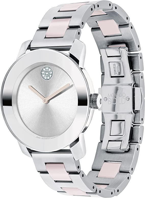 Movado Bold Ceramic Quartz Women's Watch 3600801