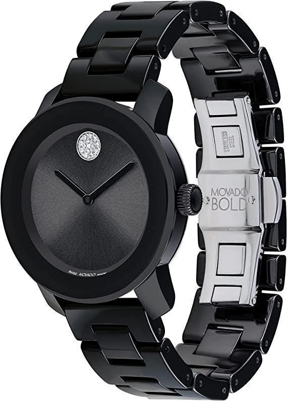 Movado Bold Ceramic Quartz Women's Watch 3600803