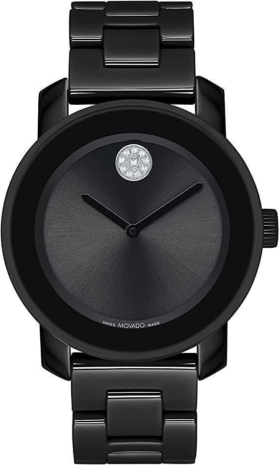 Movado Bold Ceramic Quartz Women's Watch 3600803
