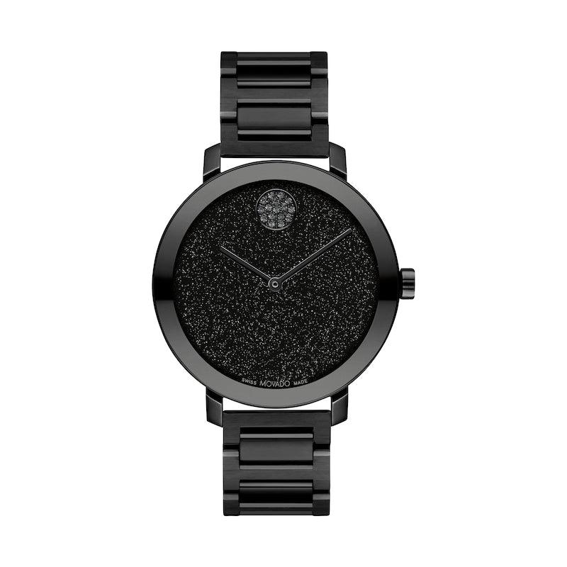 Movado bold women's online watch black