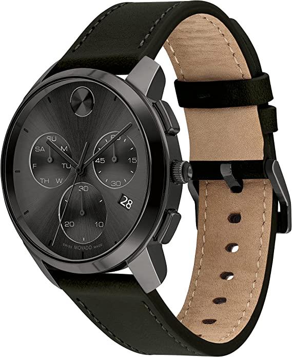 Movado Bold Thin Quartz Men&#39;s Watch 3600835